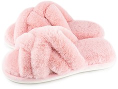 Домашние тапочки женские Smile of Milady 352-502 розовые 36-37 RU