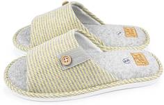 Домашние тапочки женские Smile of Milady 352-118 желтые 36-37 RU