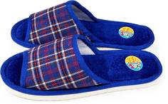 Домашние тапочки женские Smile of Milady А-70 В22-046 синие 38-39 RU