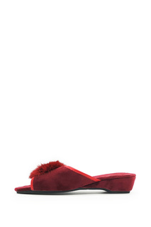 Домашние тапочки женские Smile of Milady DW-O-3-10 красные 41 RU