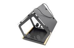 Уличная кормушка Maesta металл, черный, 28.5х20х37 см