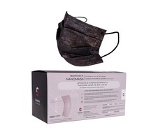 Маска NANO MASK одноразовая 50 шт. черная