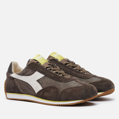 Кроссовки мужские Diadora Heritage Equipe Suede Stone Wash коричневые 46 EU