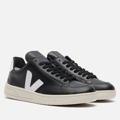 Кроссовки женские VEJA V-12 Leather черные 38 EU