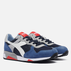 Кроссовки мужские Diadora Heritage Trident 90 Suede голубые 45 EU