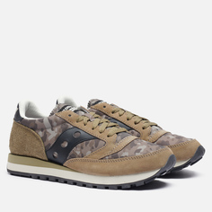 Кроссовки мужские Saucony Jazz 81 Camo коричневые 45 EU