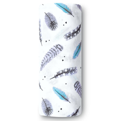 Пеленка детская loombee для новорожденных (118х118 см) и салфетка (25х25 см) MS-3443