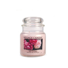 Ароматическая свеча Village Candle "Fresh Cut Peony", средняя