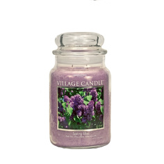 Ароматическая свеча Village Candle "Spring Lilac", большая