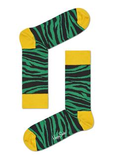 Носки унисекс Happy Socks ZEB01 зеленые 41