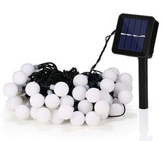 Светодиодная гирлянда "Матовый шар" на солнечной батарее 20 LED MFSLC23 Anysmart