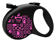 Поводок-рулетка Triol, 25 кг 5 м, в ассортименте