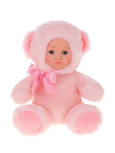 Мягкая игрушка Fluffy Family "Мой мишка", персик 681993