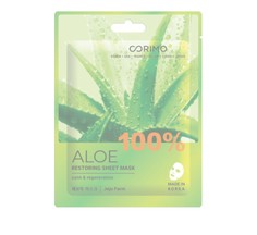 Тканевая маска для лица Corimo Aloe Восстановление 22 г