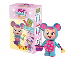 Набор для лепки JOVI Cry Babies Lala пластилин 2 цвета + аксессуары из картона CB103