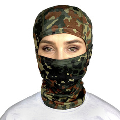 Маска-балаклава многофункциональная Flecktarn No Brand