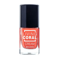 Relouis Лак для ногтей Living Coral тон 3 Cream 1 шт. 4 шт.