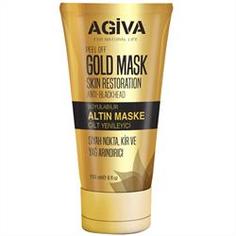 Маска-пленка для лица AGIVA очищающая Золотая 150 мл
