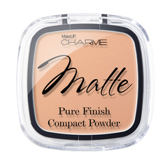 Пудра Charme компактная "Pure Matte" 103 Кремовый