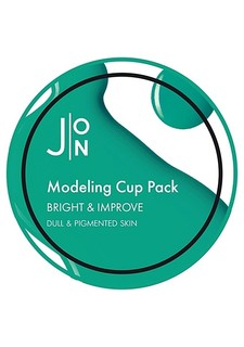 Альгинатная маска для тусклой и пигментированной кожи Bright & Improve Modeling Pack 18 г J:On