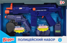 Игровой набор Полицейский Bigga 7 предметов