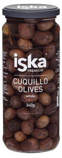 Оливки Iska Кукильо с косточкой 340 г