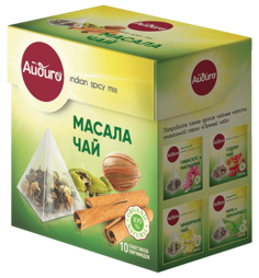 Чай черный Айдиго Массала в пирамидках 50 г
