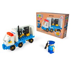 Конструктор для малышей KiddiePlay 907 полицейский фургон, 907K