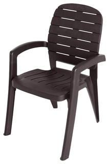 Садовое кресло Hoff Прованс 80383462 brown 58х60х91,5 см