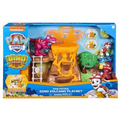 Игровой набор Paw Patrol Динозавры Извержение с Маршалом 6059772 Spin Master
