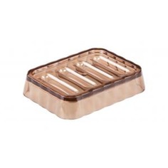 Мыльница Кристалс 13 х 9 х 2,5 см белая No Brand