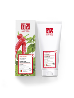 Шампунь Hair Vital против выпадения волос без парабенов и силиконов, 200 мл