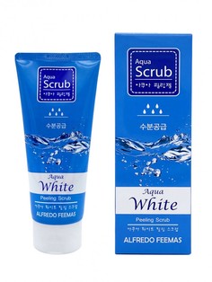 Пилинг-скраб с экстрактами морских водорослей Alfredo Feemas Aqua Scrub White Peeling