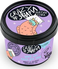 Маска для лица Natura Siberica Crazy #Звири Шатун сова Wake up! 100 мл