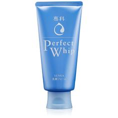 Пенка для умывания с гиалуроновой кислотой и протеинами шелка Shiseido Senka Perfect Whip