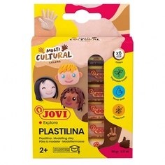 Пластилин JOVI Multicultural 6 цв. х 15гр 90/6M