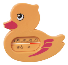 Термометр для ванной "Уточка",оранжевый Курносики