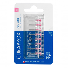 Ершик межзубный Curaprox CPS 08 Prime 0,8 мм (8 шт) розовый