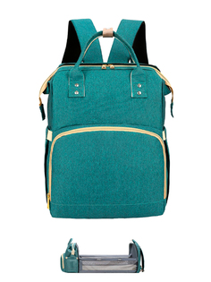 Рюкзак-кроватка для мам SellWildWoman RZ-07 зеленый