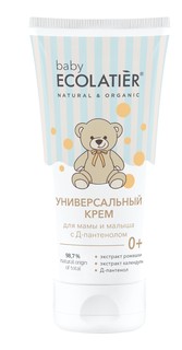 Крем детский Ecolatier 0+ Универсальный крем для мамы и малыша с Д-пантенолом, 100 мл