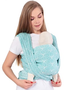 Слинг-шарф Mums Era Экзотик/ментол р.М