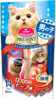 Лакомство для кошек Japan Premium Pet Лакомство на основе японской говядины, 42г