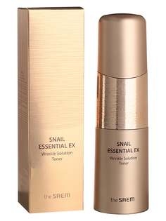 Тонер антивозрастной The Saem snail essential ex wrinkle solution toner, 150 мл