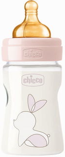 Бутылочка Chicco Girl с соской из латекса 150мл