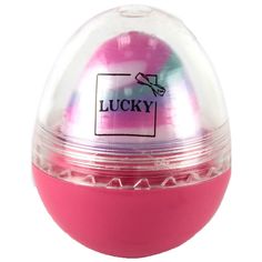 Детский бальзам для губ Lucky яйцо Малиновый щербет Только для девочек Детская косметика