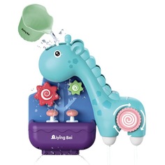 Игрушка детская Aiden-Kids горка для ванной на присосках Жираф цвет голубой 001114