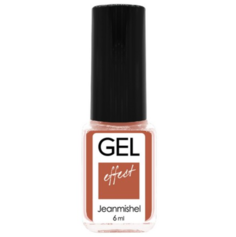 Лак для ногтей Jeanmishel Gel Effect т.144 Розово-кремовый матовый