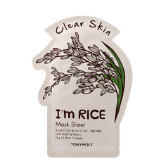 Маска для лица Tony Moly Im Real Rice Mask Sheet 21 мл