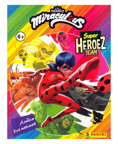 Альбом для наклеек Panini Ladybug и Супер кот