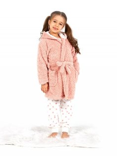 Халат детский BlackSpade цв. розовый р.128 BS50659/128/розовый